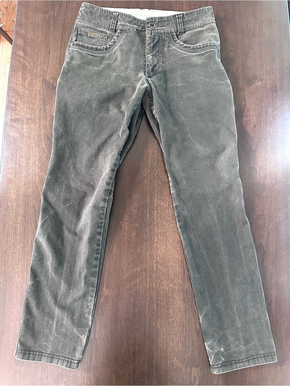 Kuhl Men's The Law Jeans in Charcoal 31 x 31 Flawless